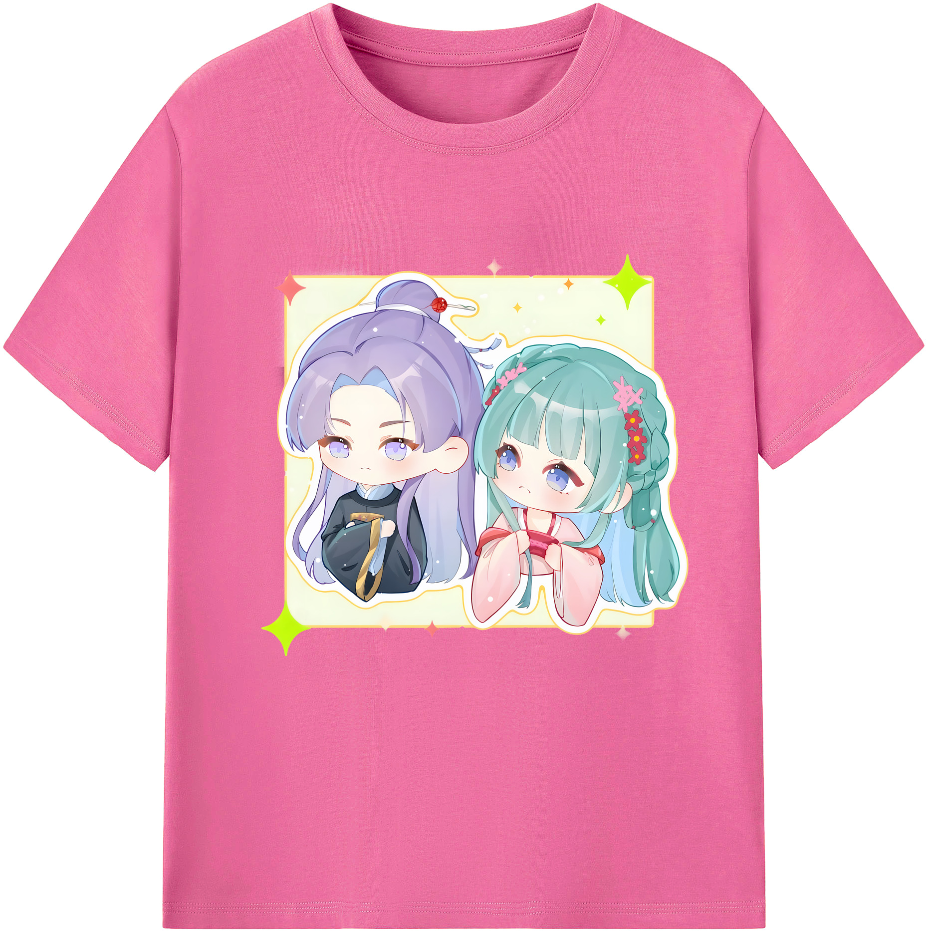 （画像用） 薬屋のひとりごと The Apothecary Diaries レディースカジュアルプリントTシャツ（綿100％）